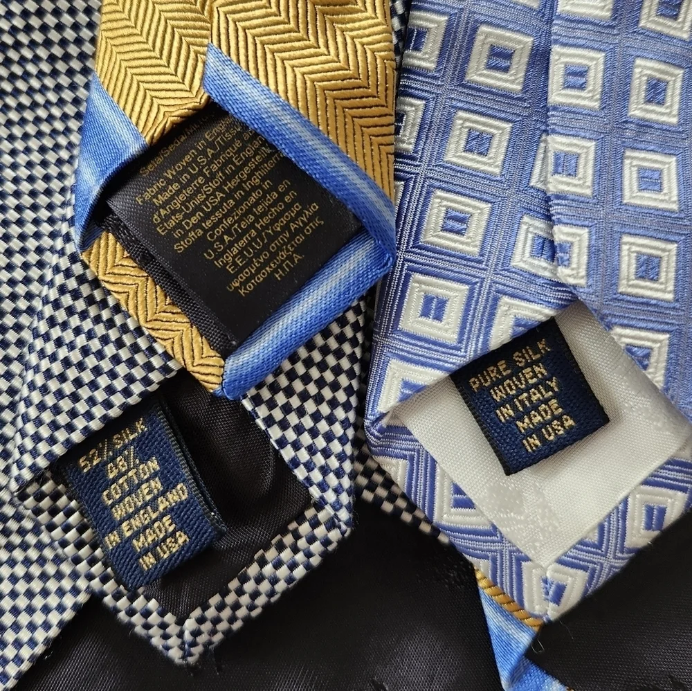 Brooks Brooks Silk Tie Lot Bundle